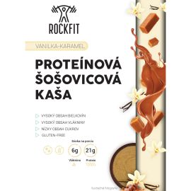 Proteínová šošovicová kaša Rockfit Vanilka - karamel